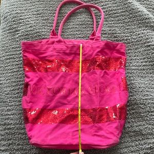 Victoria’s Secret LARGE Hot Pink Tote